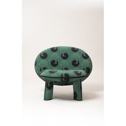 Крісло Dino ARHIVE FABRIC OLEKSANDR SAENKO ShishkaProject